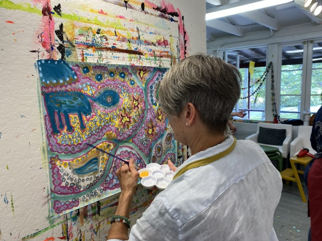 The Curious Painter {process painting} Allowing the creative process to be your aim, rather than a focus on the end product. 